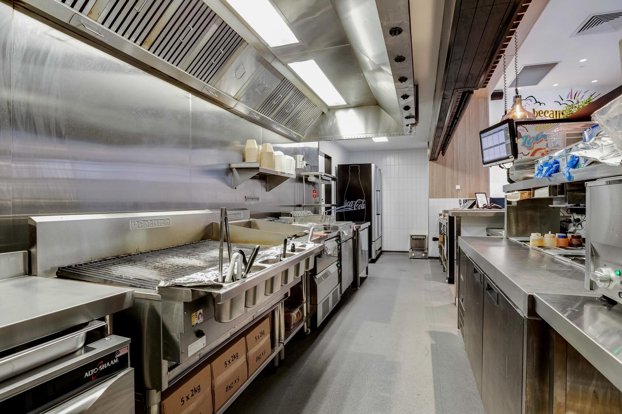 commercial kitchen fitout in Perth