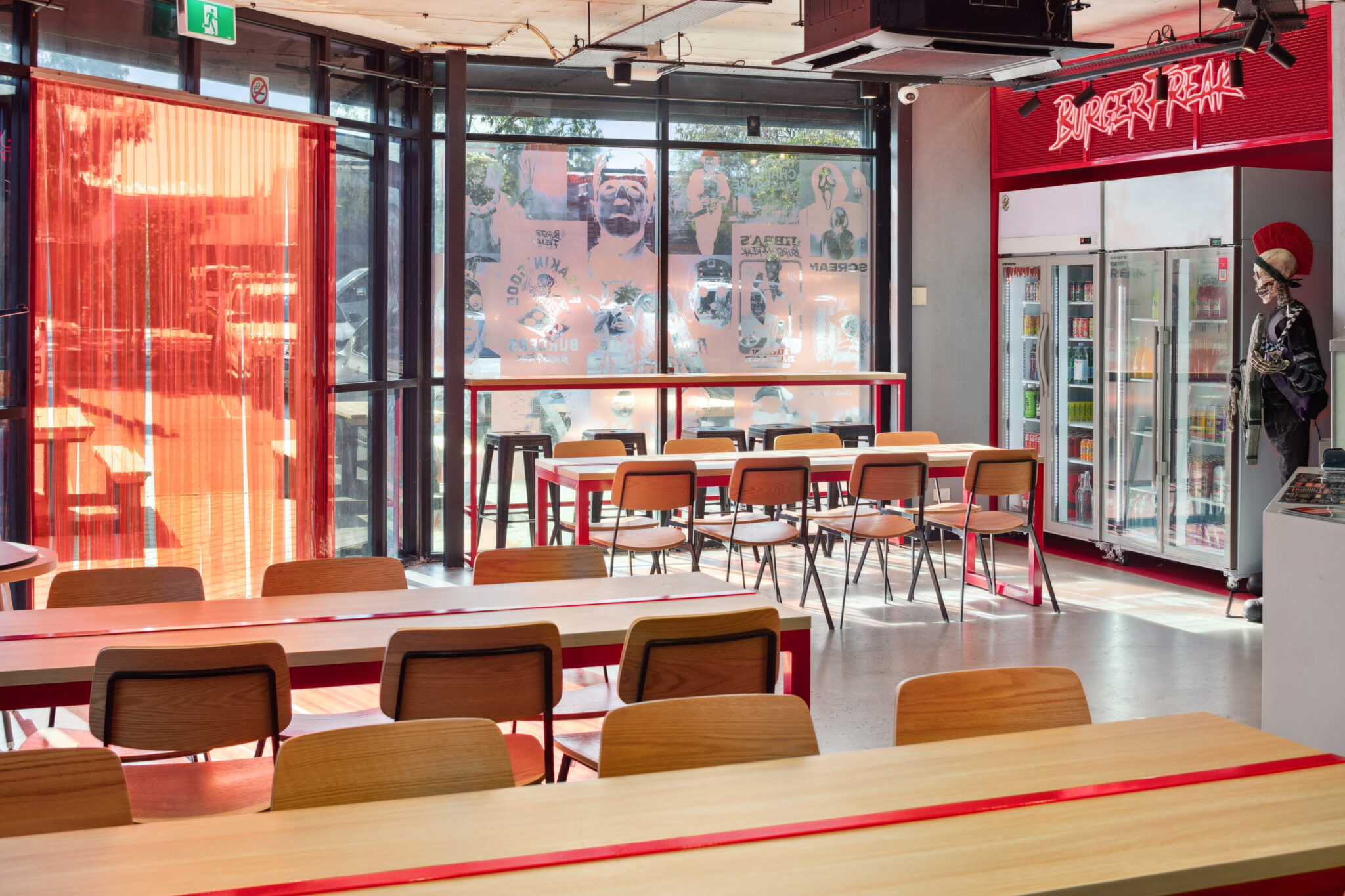 PRINT 110 Robinson Avenue Burger Freak Belmont 11