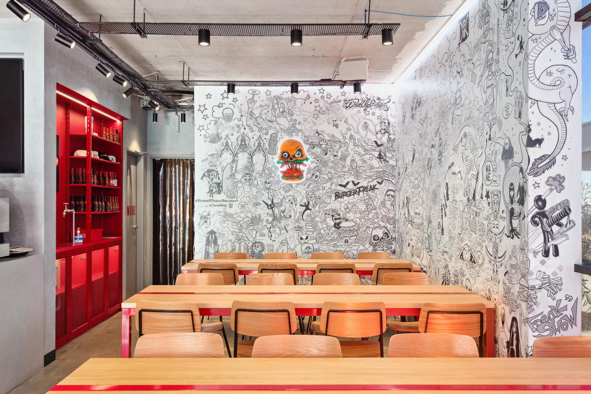 WEB 110 Robinson Avenue Burger Freak Belmont 1